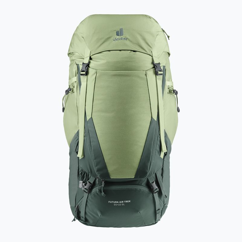 Zaino da trekking da donna deuter Futura Air Trek 55 + 10 l SL grove/ivy