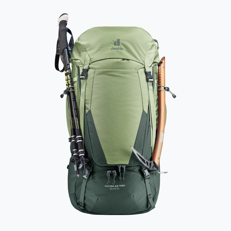Zaino da trekking da donna deuter Futura Air Trek 55 + 10 l SL grove/ivy 6