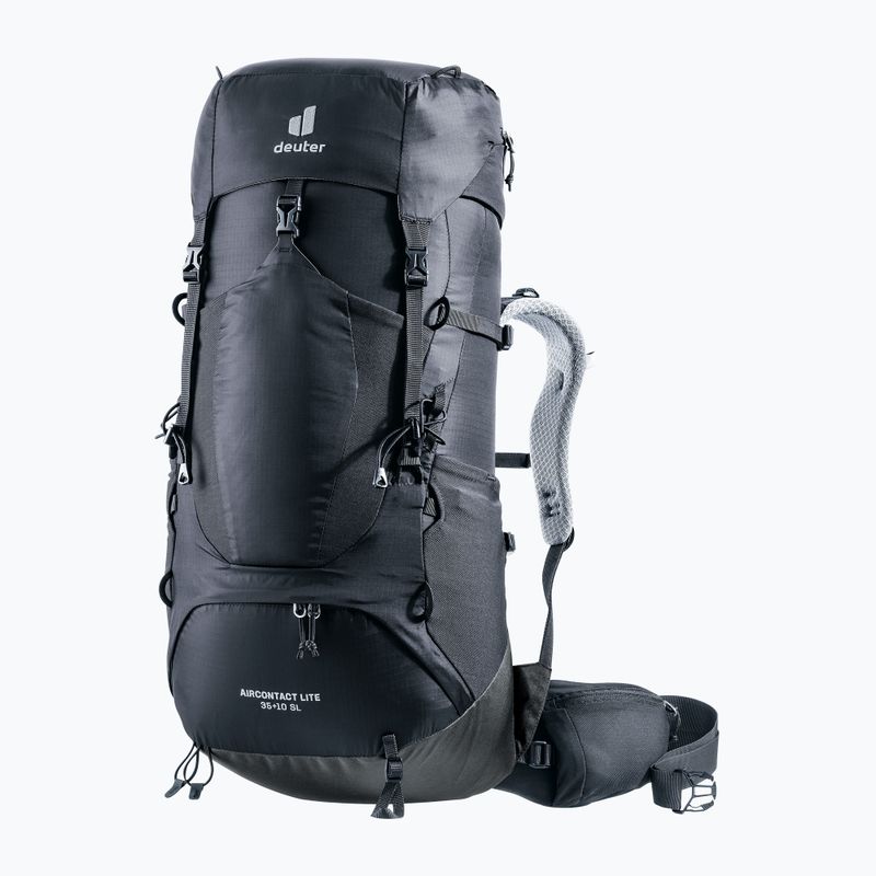 Zaino da trekking da donna deuter Aircontact Lite 35 + 10 l SL nero/grafite 5