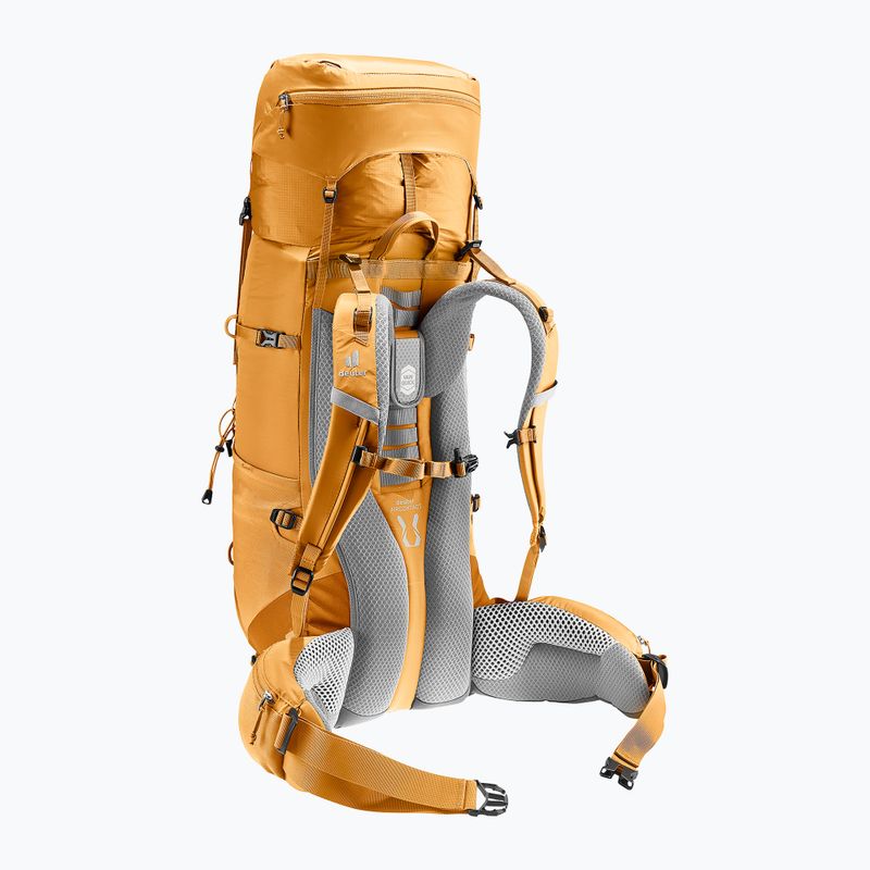 Zaino da trekking Deuter Aircontact Lite 40 + 10 l ambra-acero 12