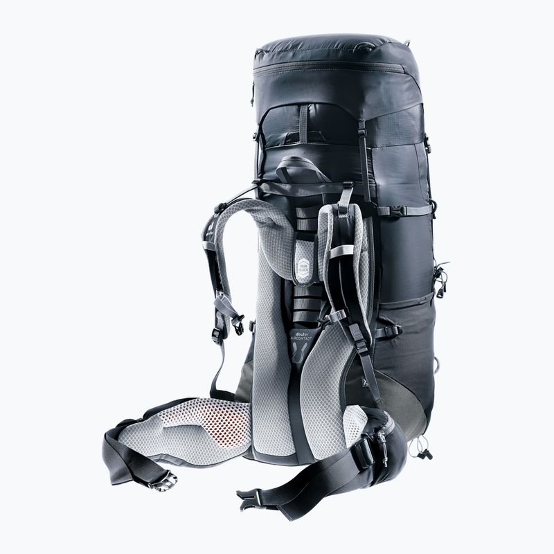 Zaino da trekking da donna deuter Aircontact Lite 45 + 10 l SL nero/grafite 11