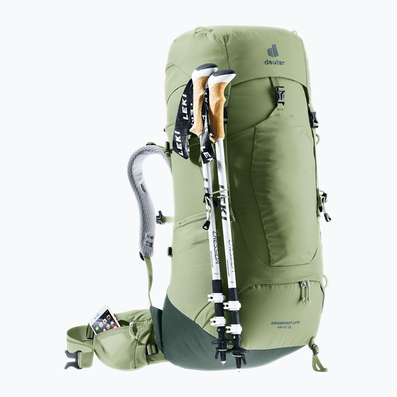 Zaino da trekking da donna deuter Aircontact Lite 45 + 10 SL grove/ivy 8