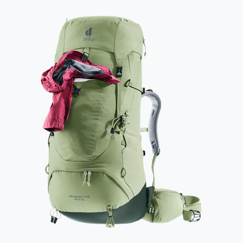 Zaino da trekking da donna deuter Aircontact Lite 45 + 10 SL grove/ivy 9