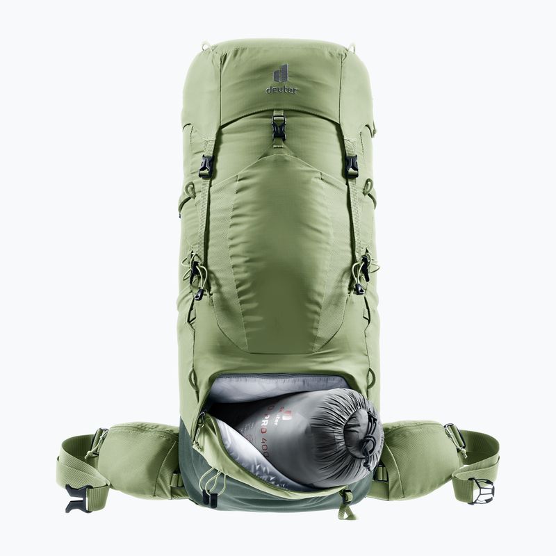 Zaino da trekking da donna deuter Aircontact Lite 45 + 10 SL grove/ivy 10