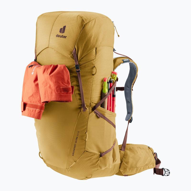 Zaino da trekking Deuter Aircontact Ultra 50 + 5 l savana-raisin 6