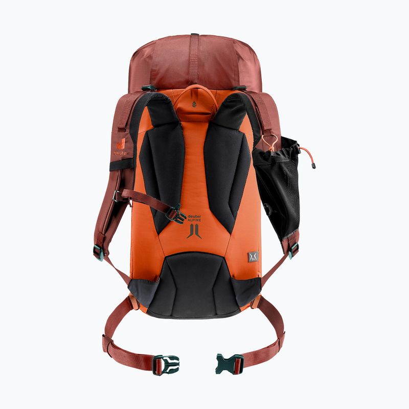 Zaino da arrampicata da donna deuter Guide 22 l SL papaya-redwood 2