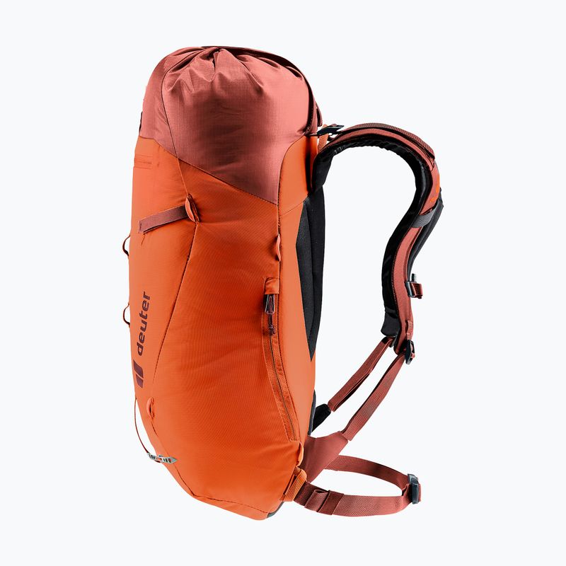 Zaino da arrampicata da donna deuter Guide 22 l SL papaya-redwood 4