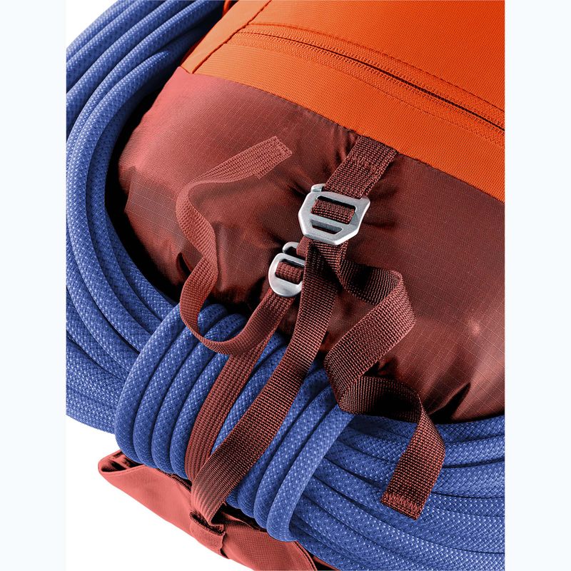 Zaino da arrampicata da donna deuter Guide 22 l SL papaya-redwood 8