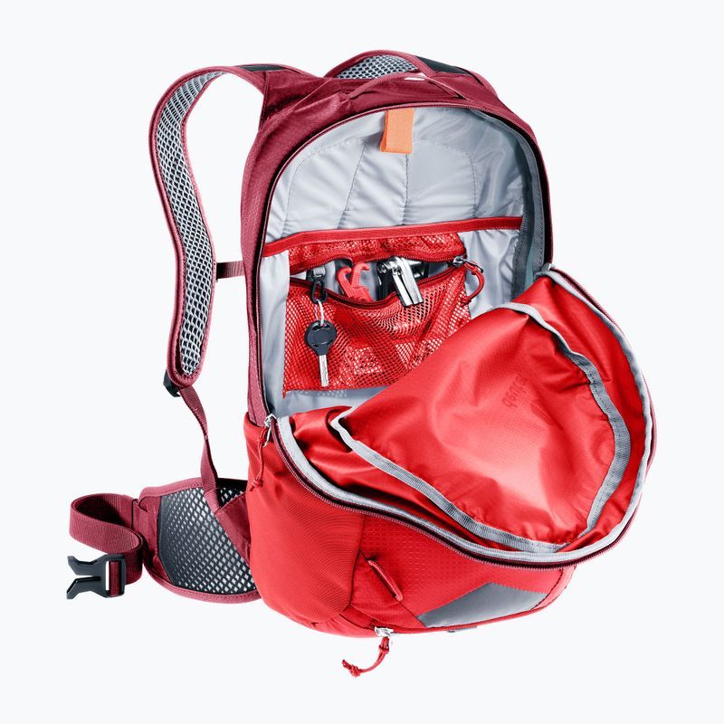 Zaino da bici Deuter Race 16 l ciliegia/masala 7