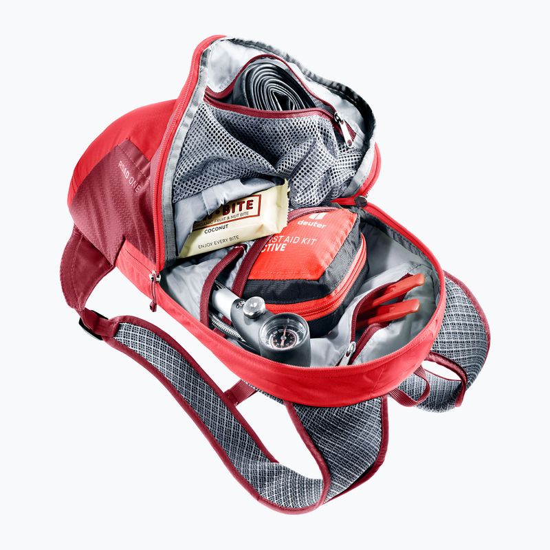 Zaino da ciclismo deuter Road One 5 l  cherry/masala 4