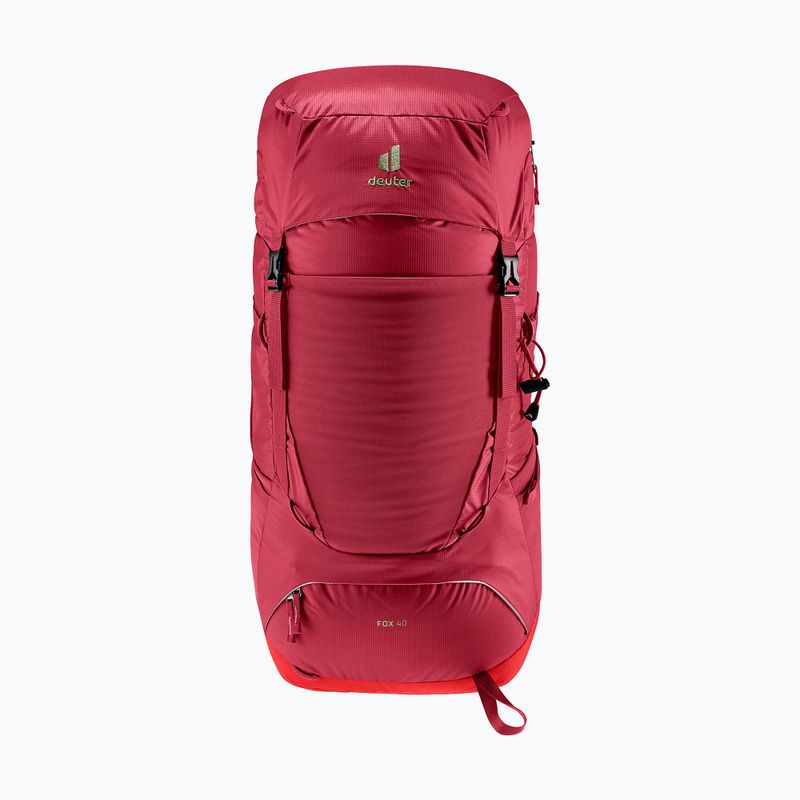 Zaino da trekking Deuter per bambini Fox 30 + 4 l masala-ciliegia