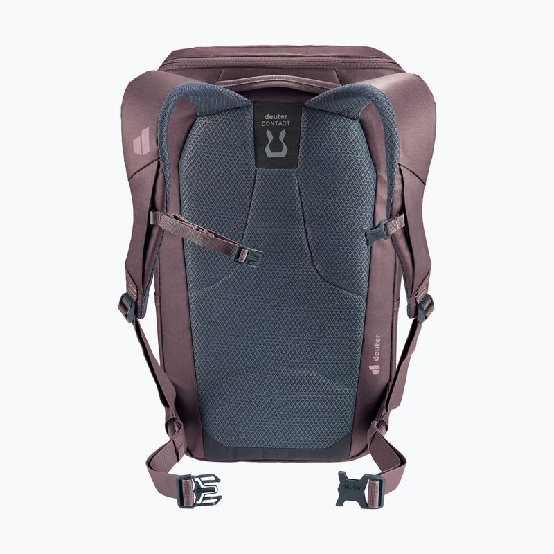 Zaino urbano deuter Stockholm LTD 22 l aubergine 3