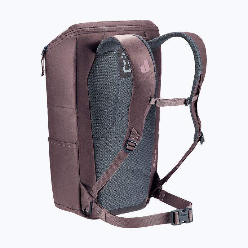 Zaino urbano deuter Stockholm LTD 22 l aubergine 5