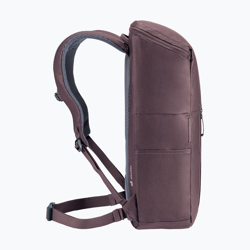 Zaino urbano deuter Stockholm LTD 22 l aubergine 6