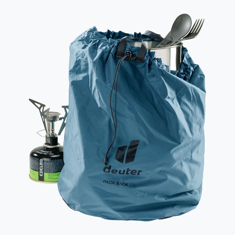 Sacco impermeabile deuter Pack Sack 10 l atlantic 2