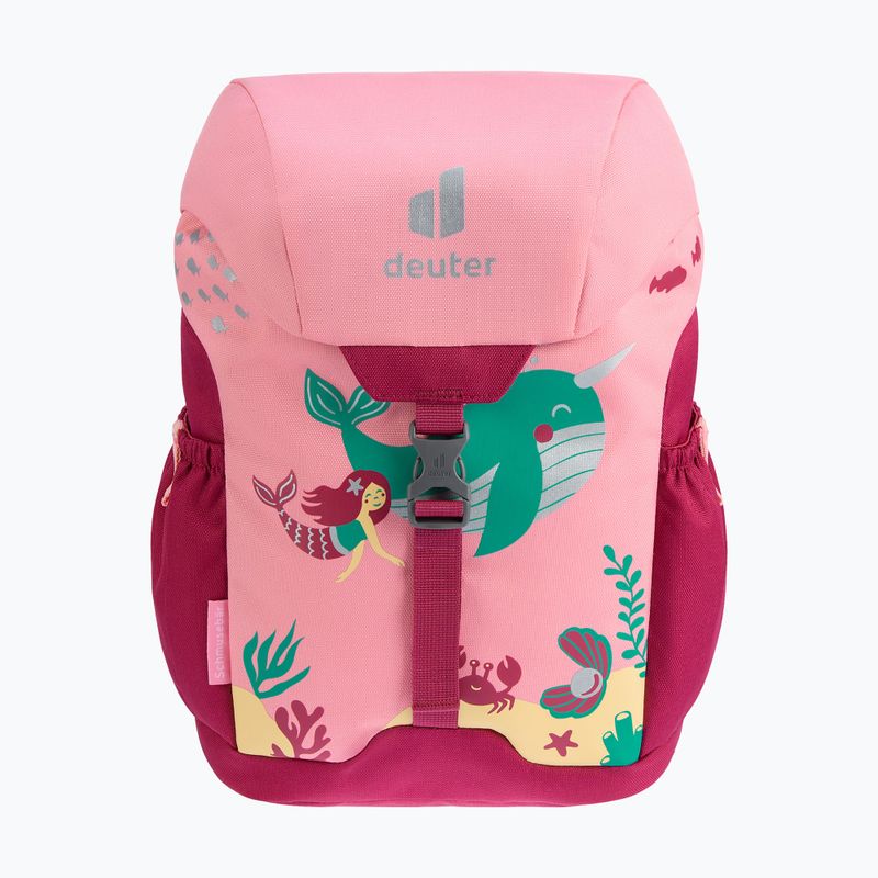Zaino per bambini deuter Schmusebär 8 l blossom/raspberry