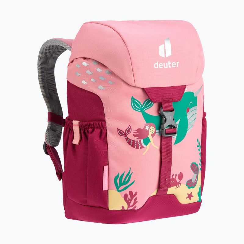 Zaino per bambini deuter Schmusebär 8 l blossom/raspberry 2