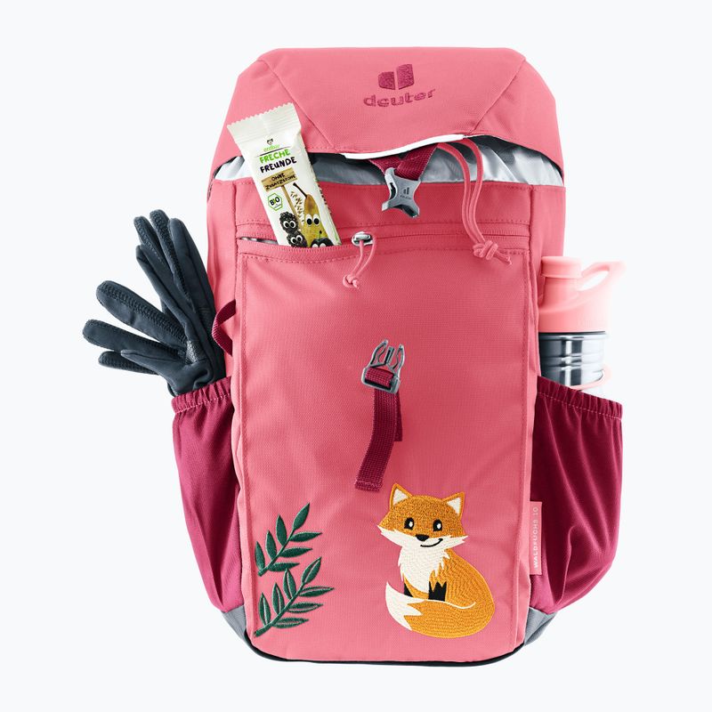 Zaino da trekking per bambini deuter Waldfuchs 10 l dahlia/raspberry 9