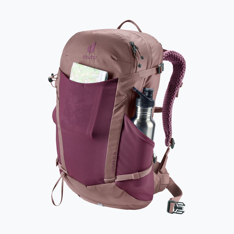 Zaino da trekking deuter Futura 21 l SL cassis/ashrose 9