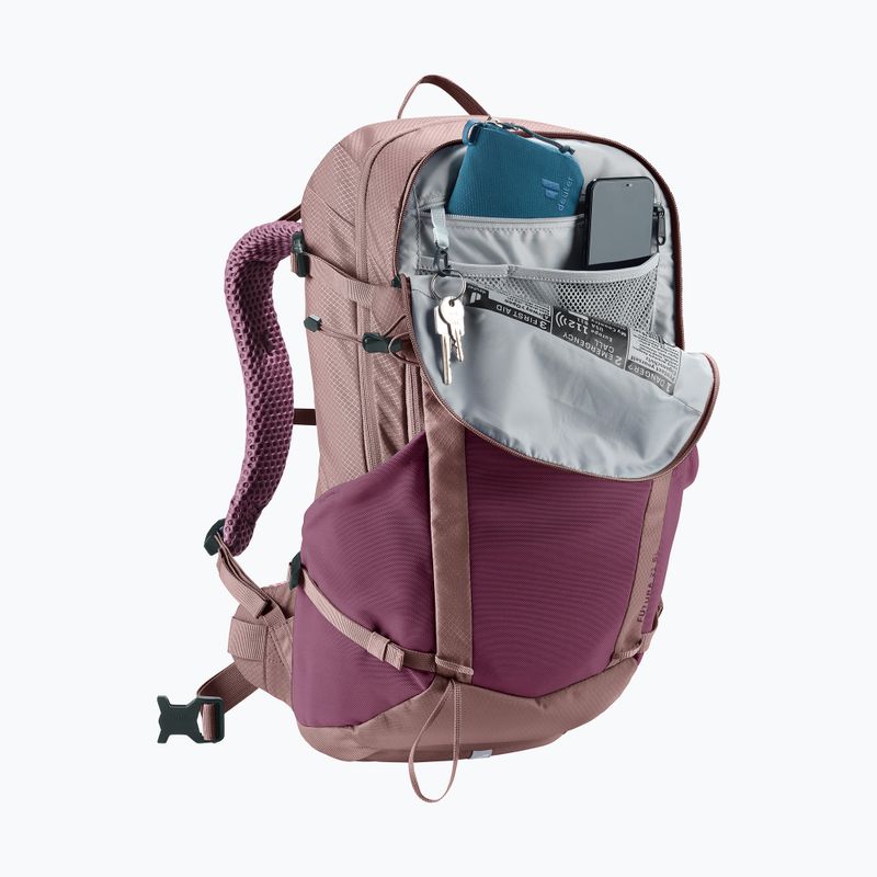 Zaino da trekking deuter Futura 21 l SL cassis/ashrose 10