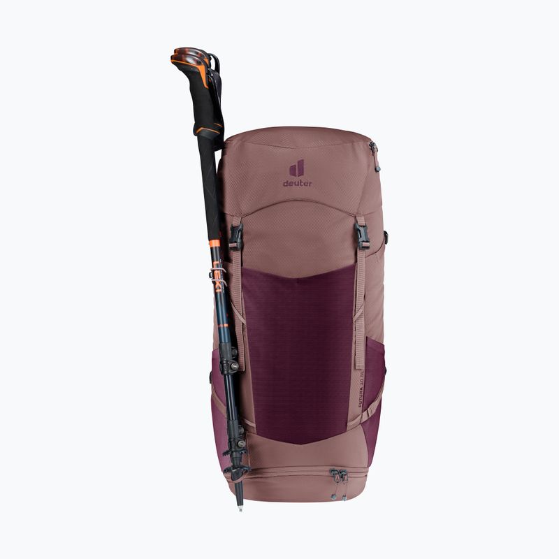 Zaino da trekking deuter Futura 30 l SL cassis/ashrose 7