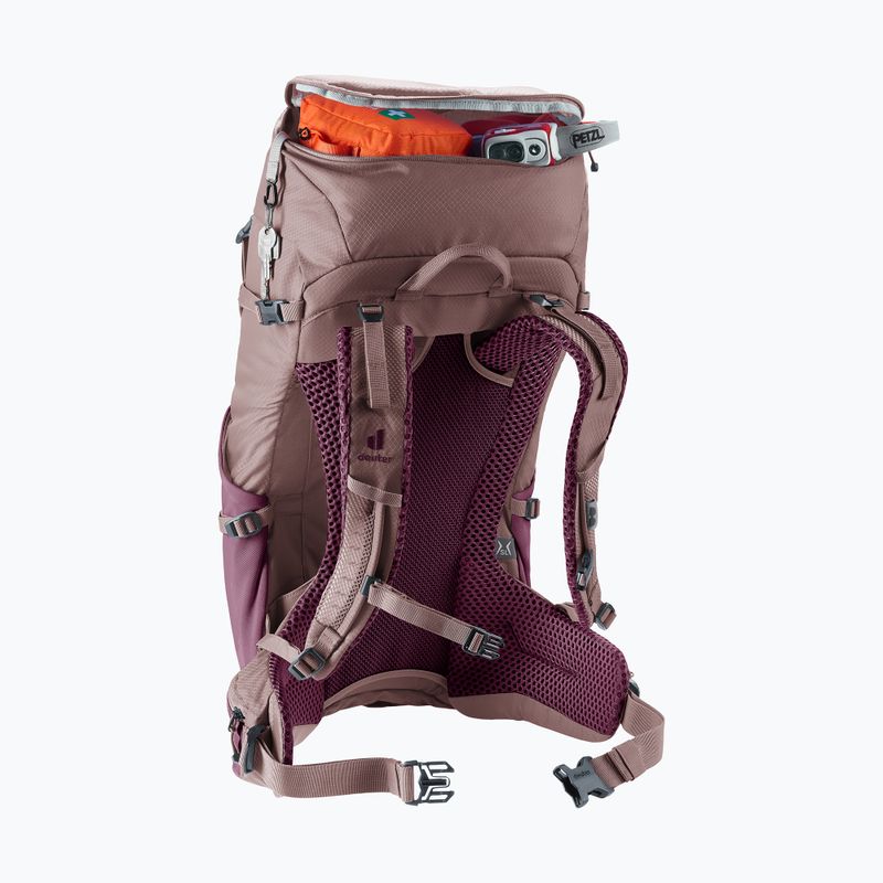Zaino da trekking deuter Futura 30 l SL cassis/ashrose 10