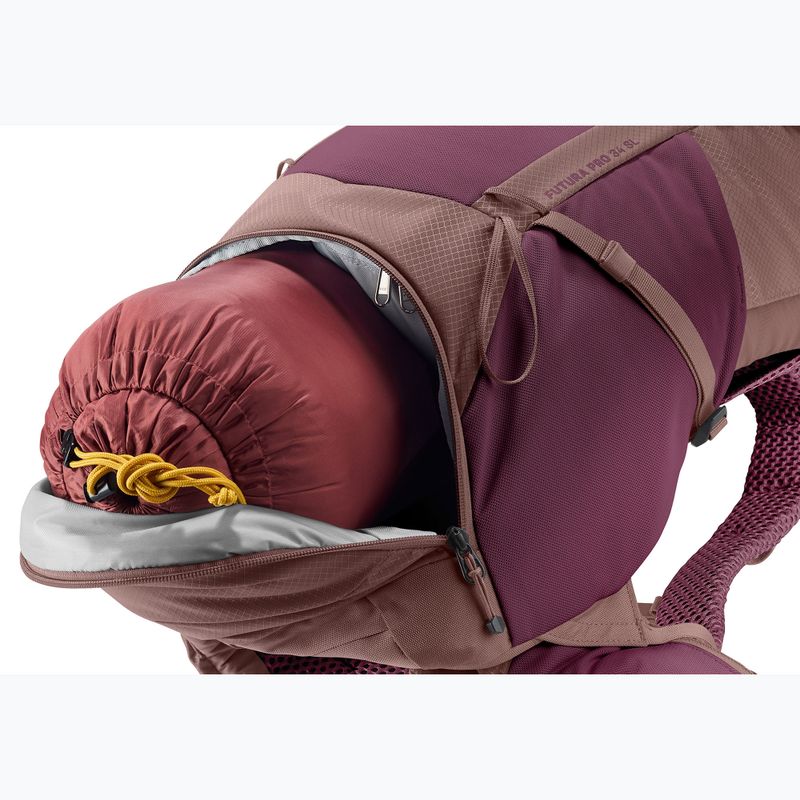 Zaino da trekking deuter Futura Pro 34 l SL cassis/ashrose 12