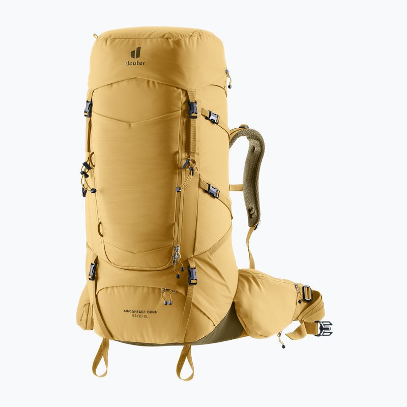 Zaino da trekking da donna deuter Aircontact Core 55 + 10 l SL savanna/nori 2