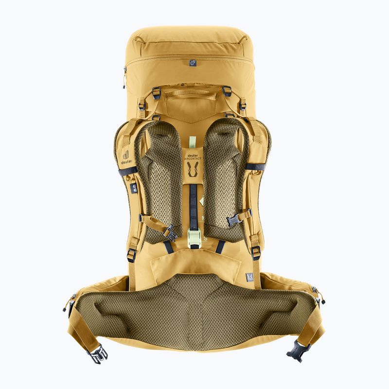 Zaino da trekking da donna deuter Aircontact Core 55 + 10 l SL savanna/nori 3