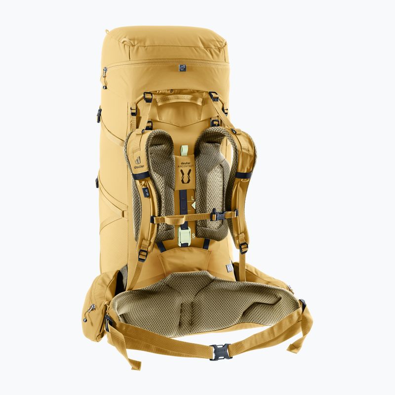 Zaino da trekking da donna deuter Aircontact Core 55 + 10 l SL savanna/nori 4