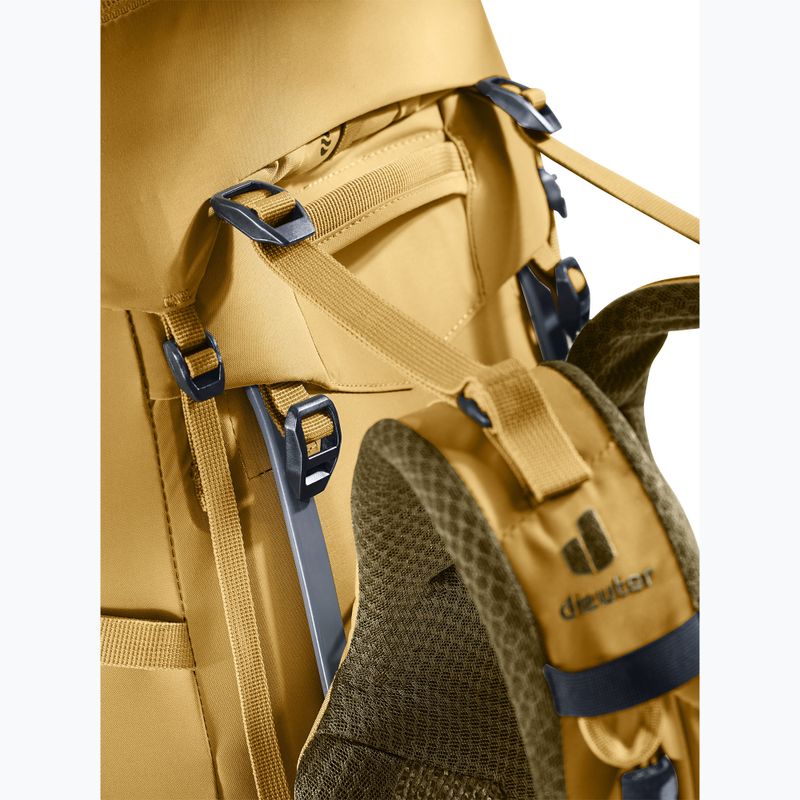 Zaino da trekking da donna deuter Aircontact Core 55 + 10 l SL savanna/nori 10