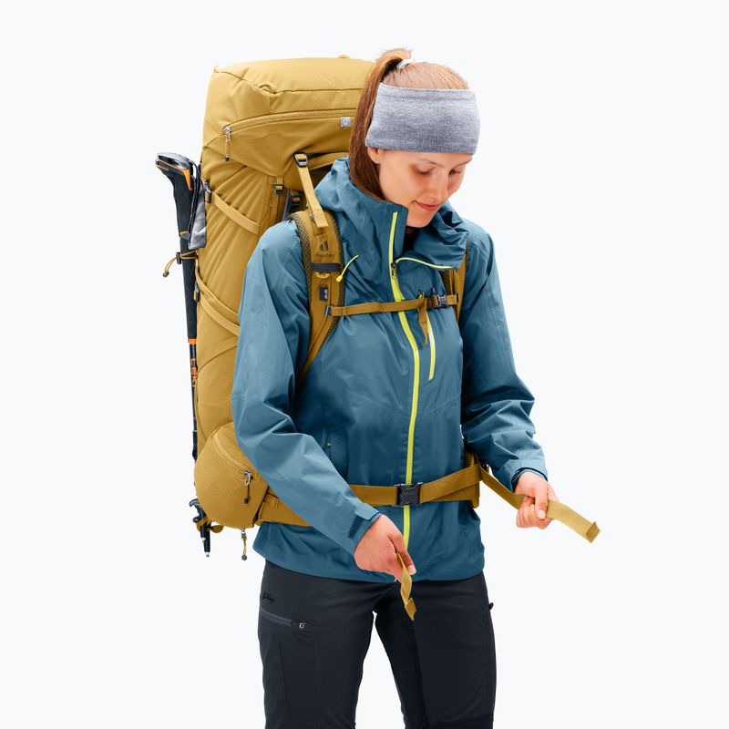 Zaino da trekking da donna deuter Aircontact Core 55 + 10 l SL savanna/nori 14