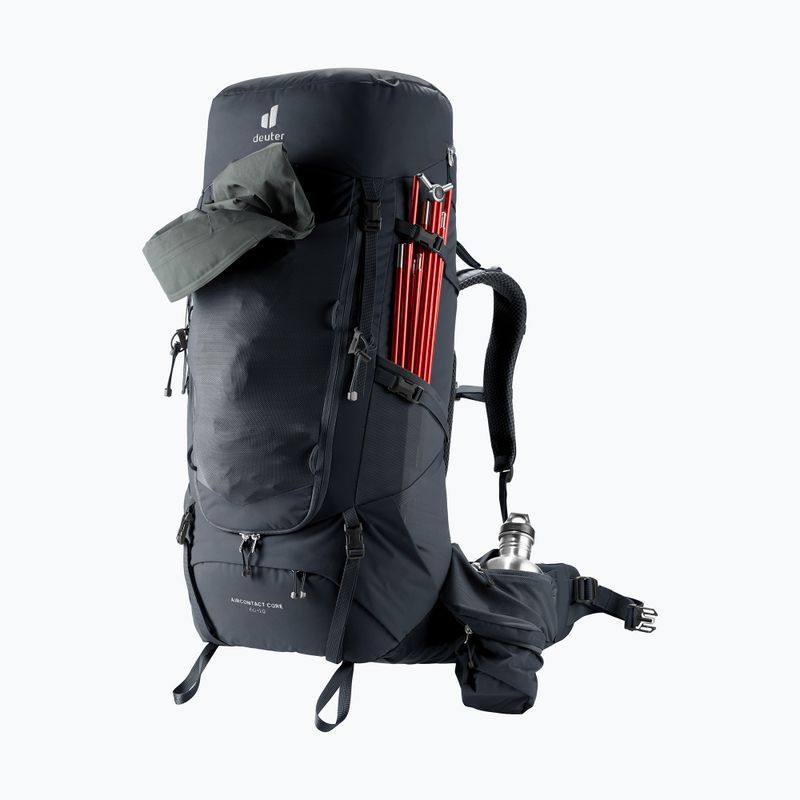 Zaino da trekking deuter Aircontact Core 60 + 10 l black 7