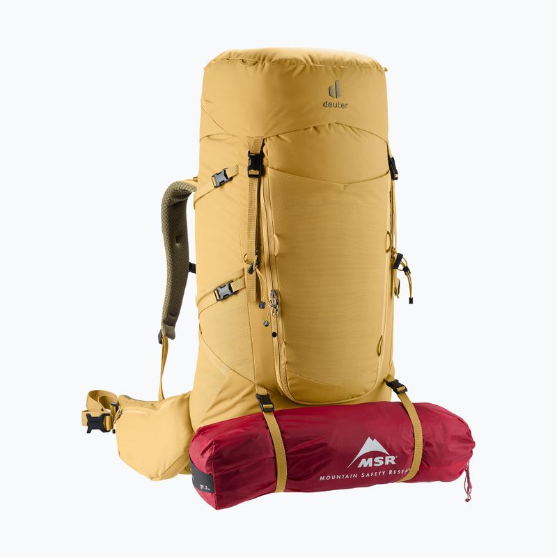 Zaino da trekking deuter Aircontact Core 60 + 10 l savanna/nori 9