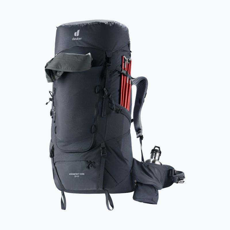 Zaino da trekking deuter Aircontact Core 70 + 10 l black 9