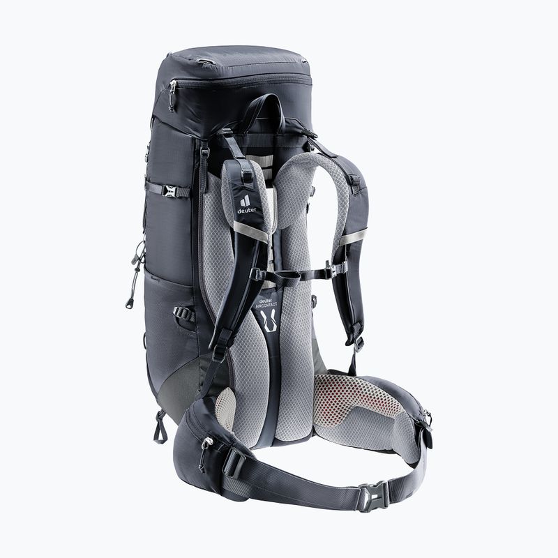 Zaino da trekking deuter Aircontact Lite 40 + 10 l black/graphite 5
