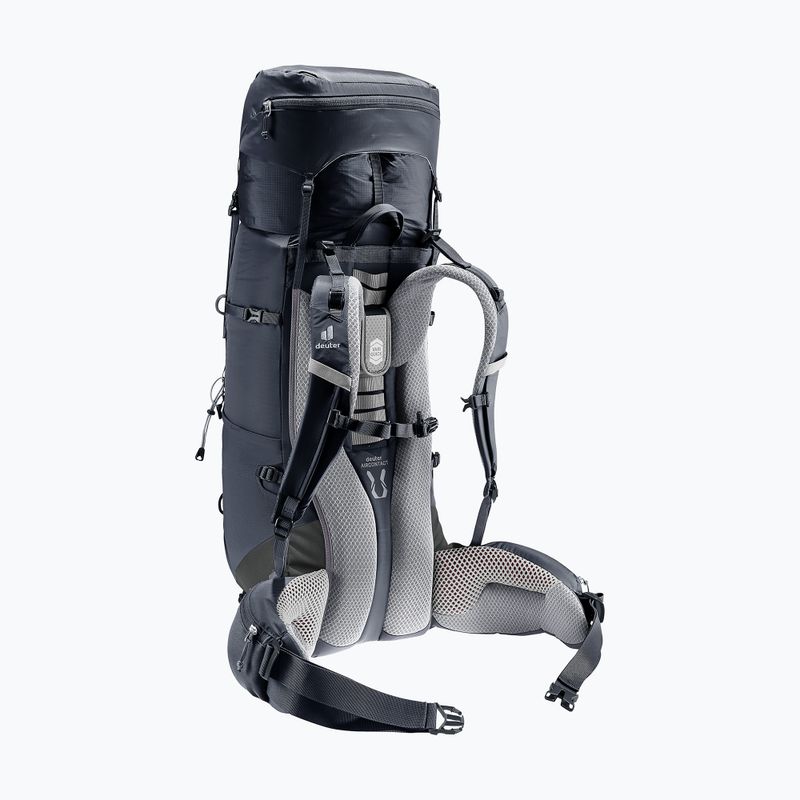 Zaino da trekking deuter Aircontact Lite 40 + 10 l black/graphite 10