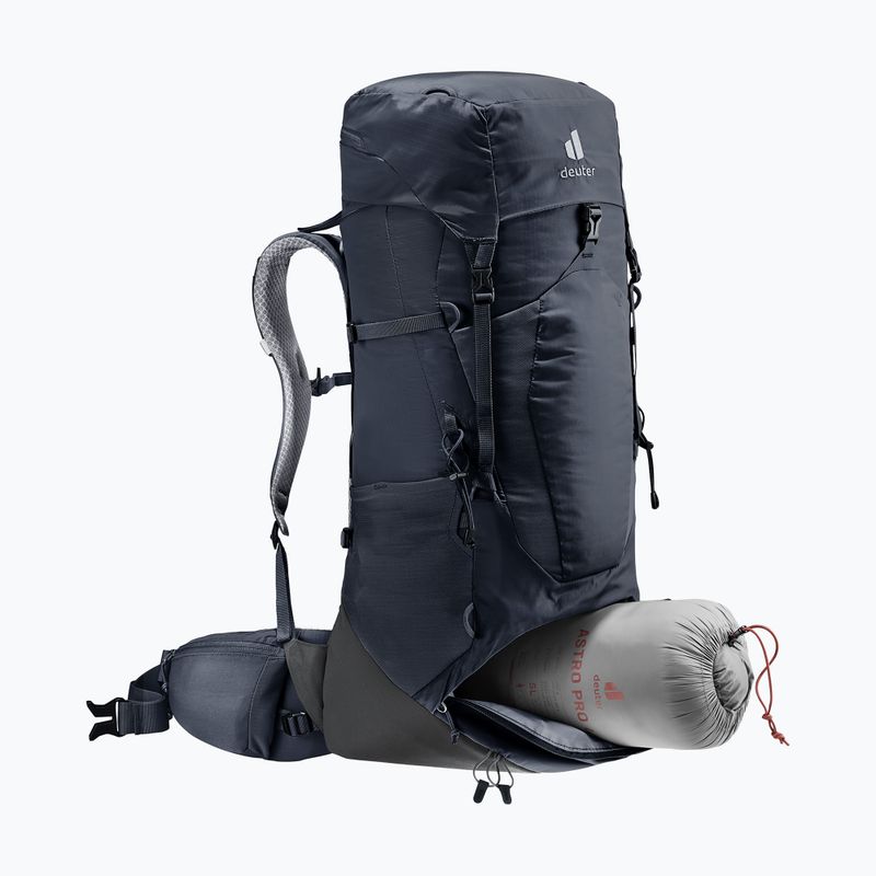 Zaino da trekking deuter Aircontact Lite 40 + 10 l black/graphite 11