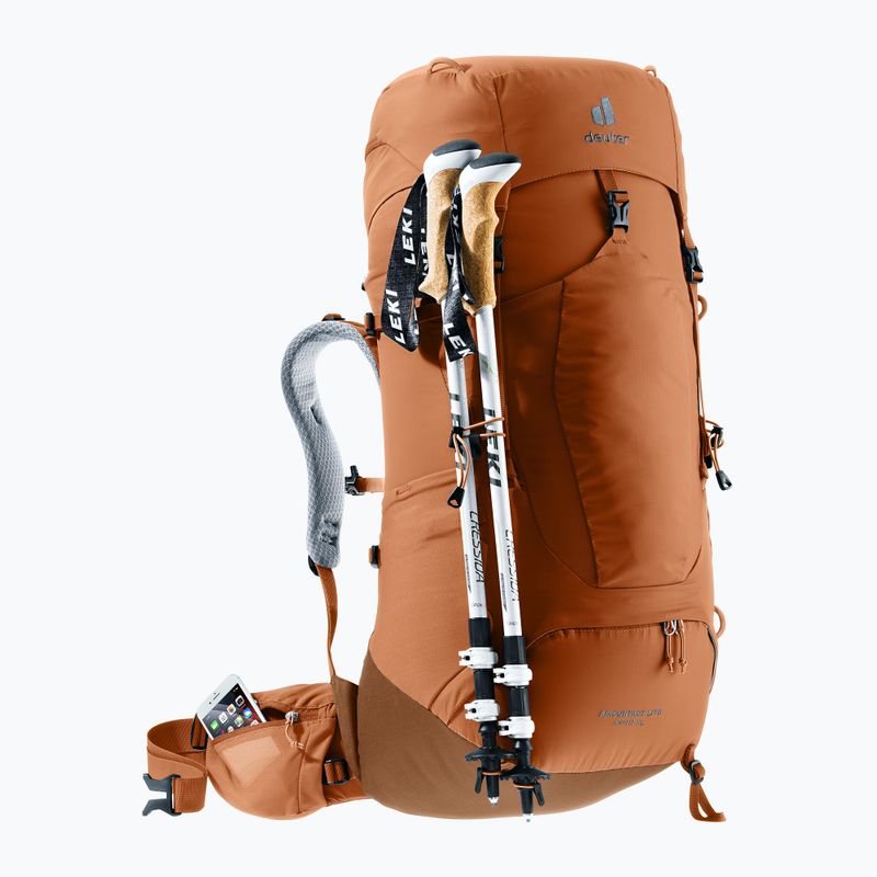 Zaino da trekking da donna deuter Aircontact Lite 45 + 10 l SL pecan/mocha 7