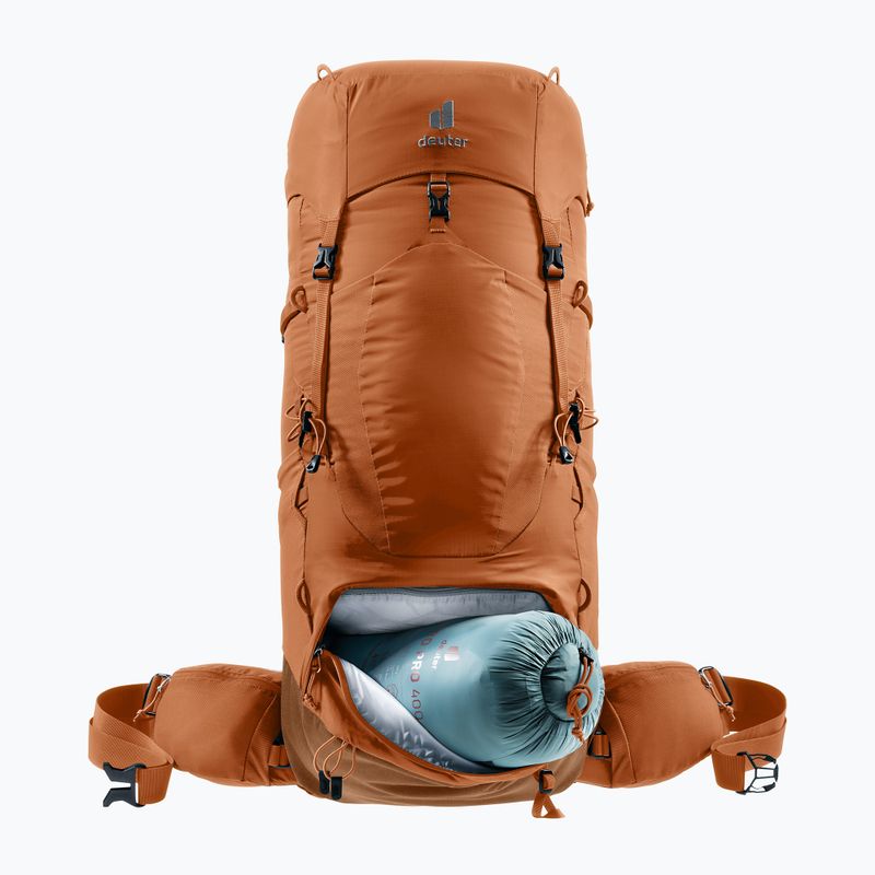 Zaino da trekking da donna deuter Aircontact Lite 45 + 10 l SL pecan/mocha 9