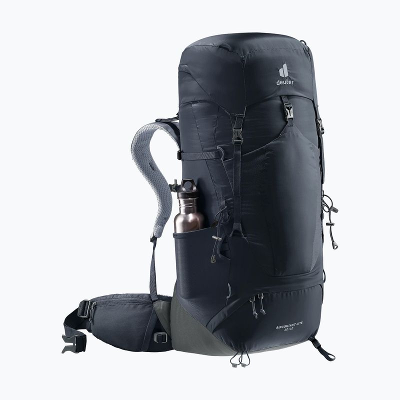 Zaino da trekking deuter Aircontact Lite 50 + 10 l black/graphite 10