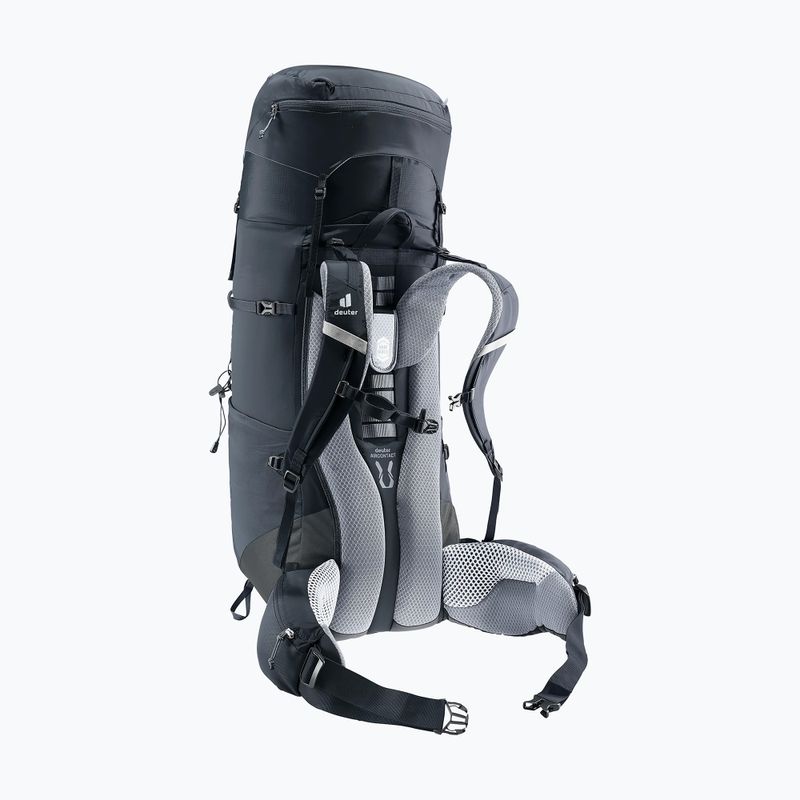 Zaino da trekking deuter Aircontact Lite 50 + 10 l black/graphite 11