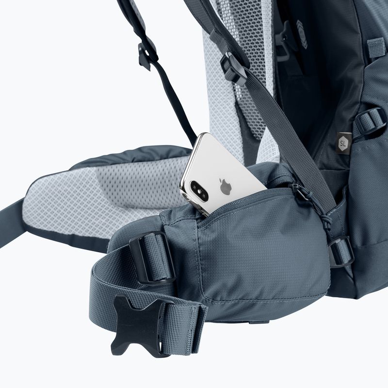 Zaino da trekking deuter Aircontact Lite 50 + 10 l black/graphite 12