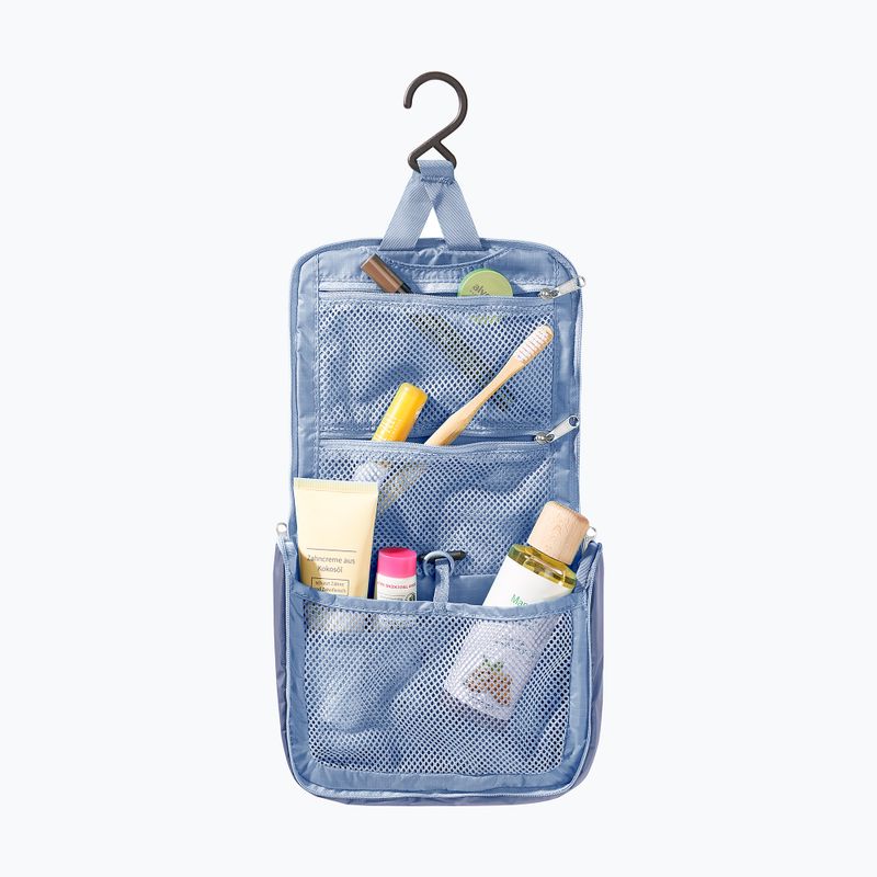 Beauty case da viaggio Deuter Wash Center Lite I polar/bluejay 2