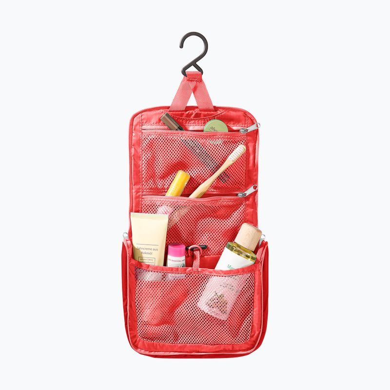 Beauty case da viaggio Deuter Wash Center Lite I poppy/crimson 2