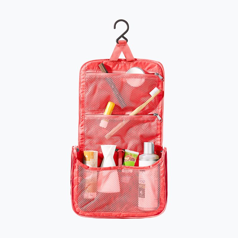 Beauty case da viaggio Deuter Wash Center Lite II poppy/crimson 2