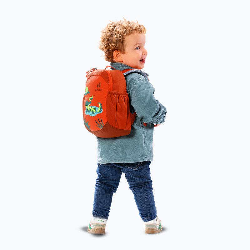 Zaino da trekking per bambini deuter Pico flame/brick 7