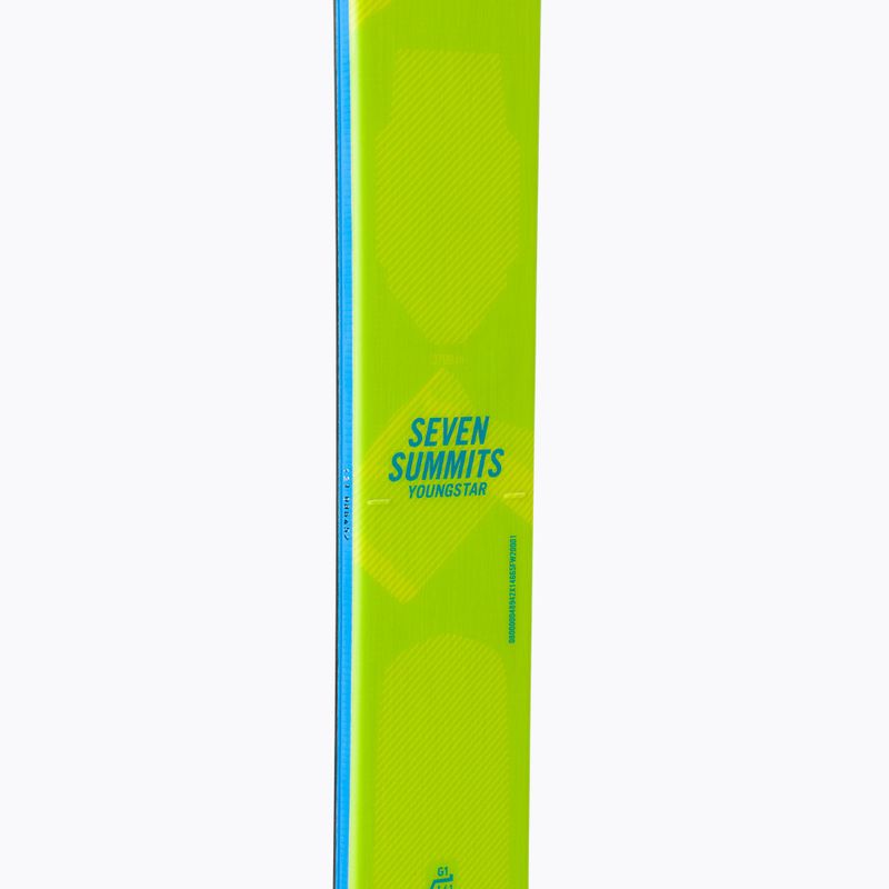DYNAFIT Seven Summits Skate Ski per bambini Youngstar Ski giallo 6