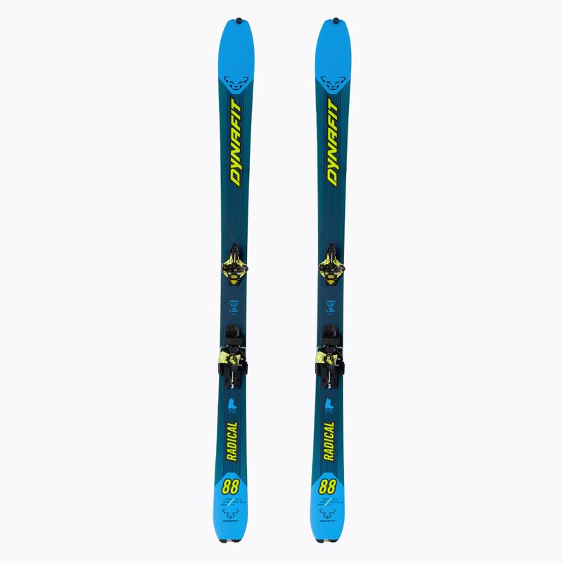 Set da sci DYNAFIT Radical 88 da uomo reef/limepunch