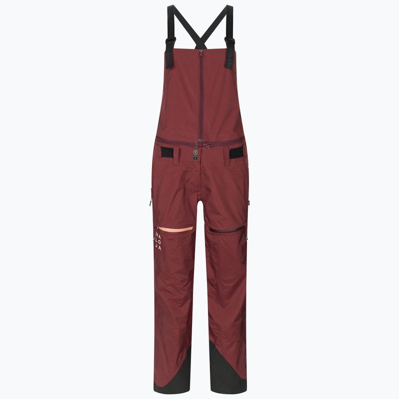 Pantaloni da sci da donna Maloja MaleachiM W'S Squirrel 11